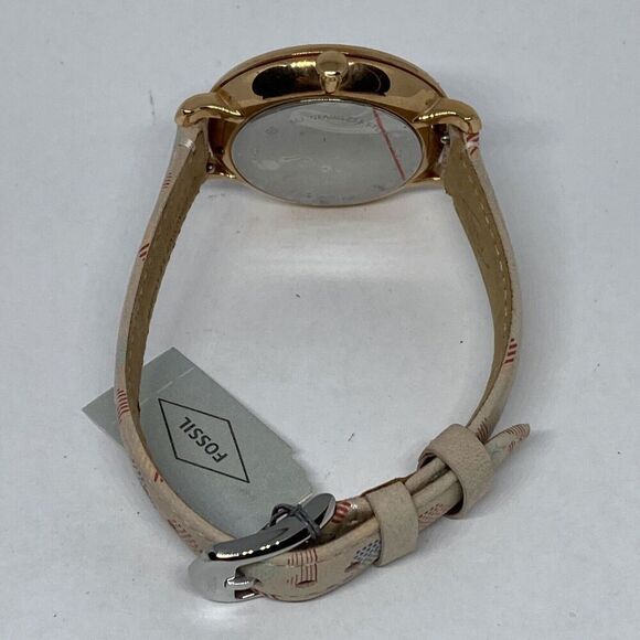 Fossil Jacqueline ES4291 Women's Leather Analog White Dial Quartz Watch XR566 - Picture 11 of 12